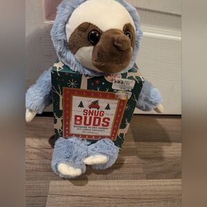 New Christmas Snug Buds Warming Plush Sloth